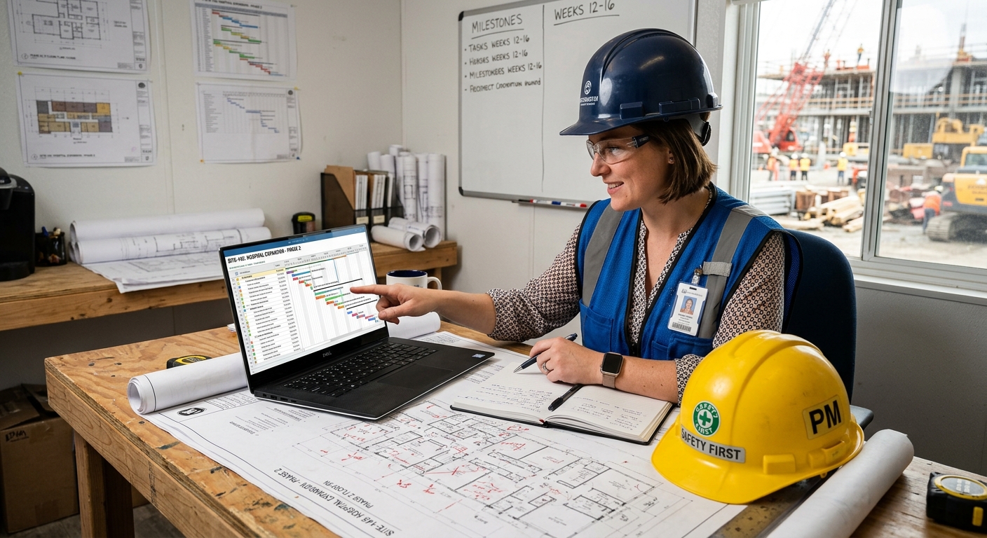 Construction project management tools